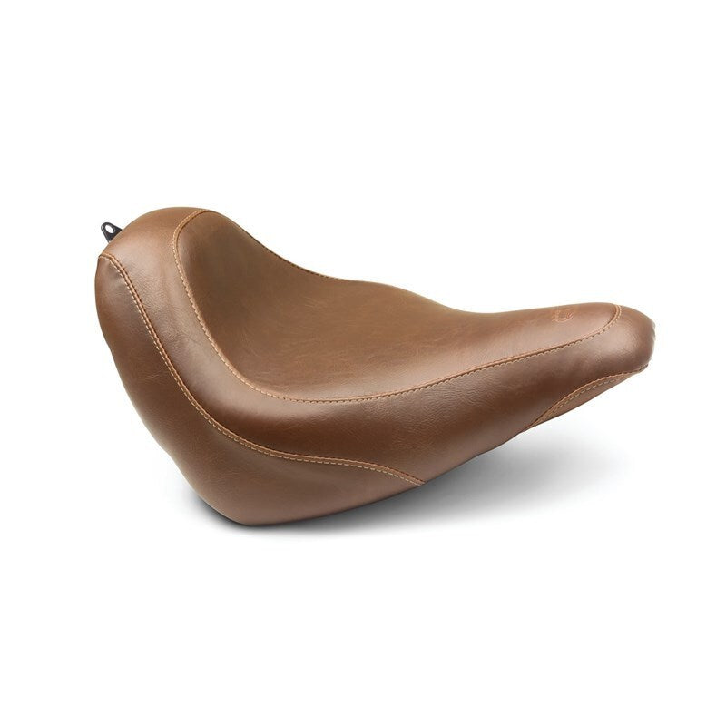 Mustang Motorcycle Mustang 18-21 Harley Street Bob Wide Tripper Solo Seat - Brown