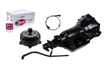 FTI Performance FTI 700R4 Transmission Kit - Level 3 - 600HP - Chevy Bell - Edelbrock Adapter SRLT0082 Converter