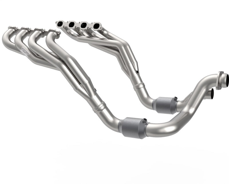 Kooks Headers Kooks 20-22 Ford F250 7.3L V8 / Ford F350 7.3L V8 1-7/8in x 3in SS Headers w/ H.O. Green Catted Conn