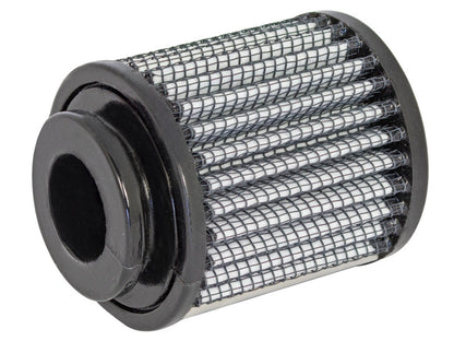aFe Magnum FLOW Crankcase Vent Filter 1 IN F x 2-1/2 IN B x 2-1/2 IN T x 2-1/8 IN H