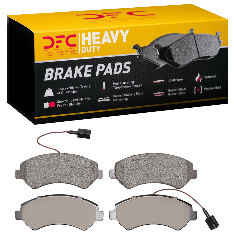 DFC 14-25 Ram ProMaster 1500 Front Heavy Duty Pads - Semi Metallic