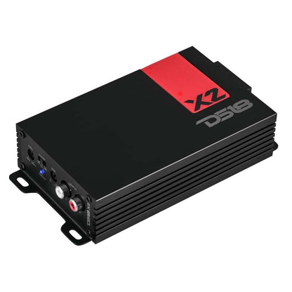 DS18 2-Channel Ultra Compact Class D Amplifier 380/4ohm Bridge 2x 230/2ohm 2x 140/4ohm Watts RMS