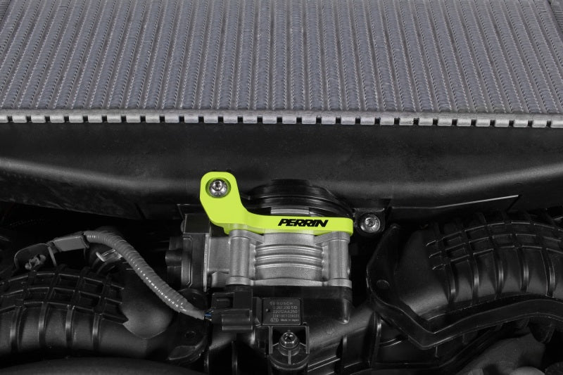 Perrin Performance PERRIN 22-26 Subaru WRX / 19-25 Ascent / 20-25 Outback & Legacy Turbo TMIC Bracket - Neon Yellow