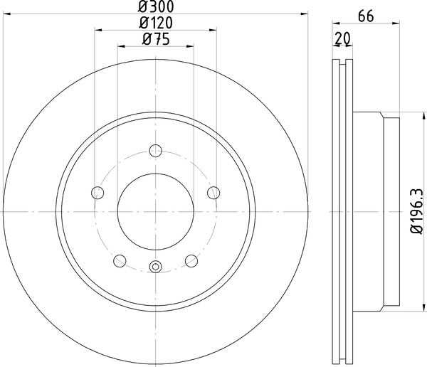 Mintex MDC2356 Brake Disc