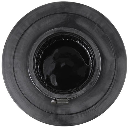 K&N Engineering K&N Universal Rubber Filter-Round Tapered 4in Flange ID x 8in Base OD x 6.625in Top OD x 8in H