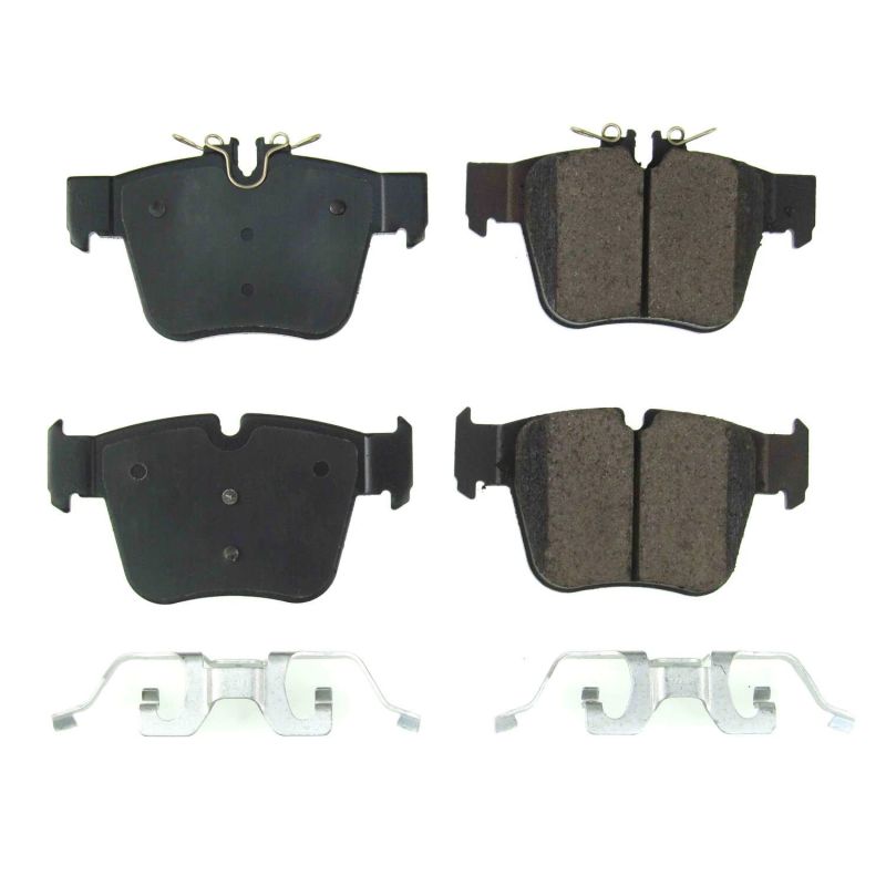 PowerStop Power Stop 17-18 Mercedes-Benz C43 AMG Rear Z17 Evolution Ceramic Brake Pads w/Hardware