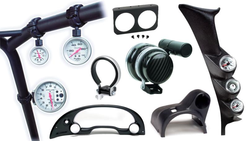 Autometer Black 5in Gauge Pedestal Mount for Tachometers