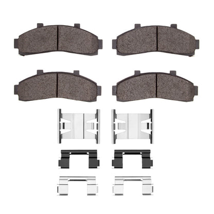 R1 Concepts R1 95-02 Ford Explorer Front Super Duty Pads & Hardware Kit