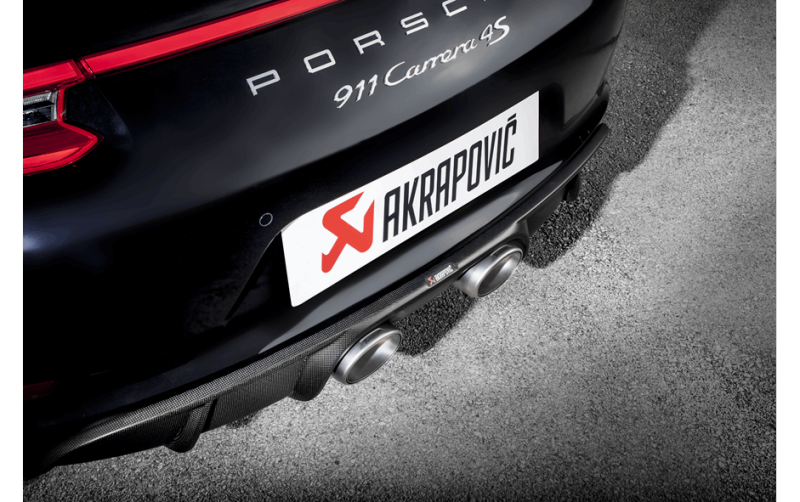 Akrapovic Akrapovic 16-17 Porsche 911 Carrera S/4/4S/GTS (991.2) Rear Carbon Fiber Diffuser - Matte
