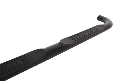 Dee Zee 14-19 Chevrolet Silverado Tubes - 4In Oval Black Steel CrewCab