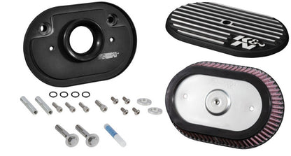 K&N Engineering K&N Street Metal Intake System for 12-16 Harley-Davidson Road King 103cl Side Draft Touring