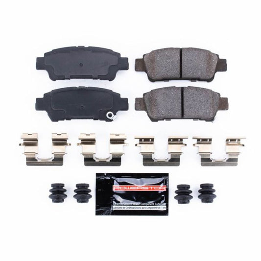 PowerStop Power Stop 04-10 Toyota Sienna Rear Z23 Evolution Sport Brake Pads w/Hardware