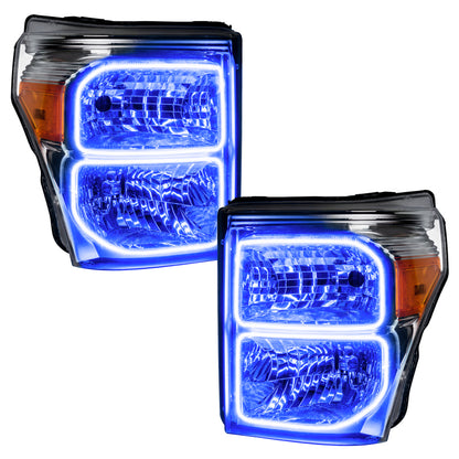 ORACLE Lighting Oracle 11-16 Ford F250/350 LED HL - ColorSHIFT w/o Controller