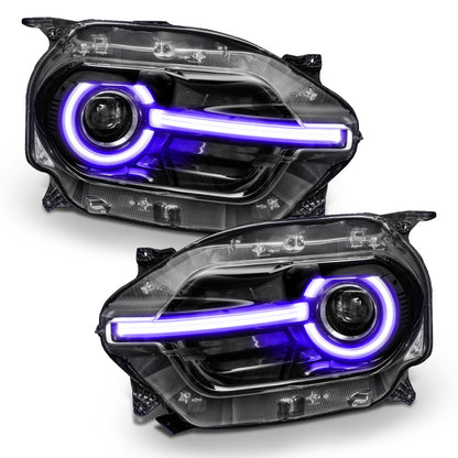 ORACLE Lighting Oracle 2021 Ford Bronco Sport RGB+W Headlight DRL + Halo - ColorSHIFT w/o Controller