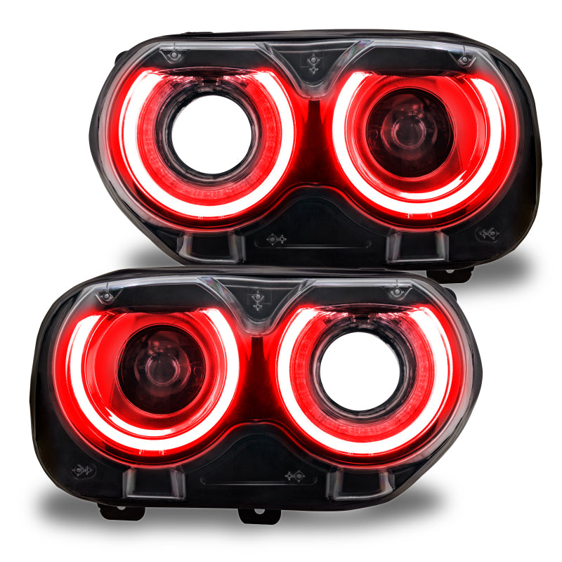ORACLE Lighting Oracle 15-21 Dodge Challenger RGB+W Headlight DRL Upgrade Kit - ColorSHIFT 2