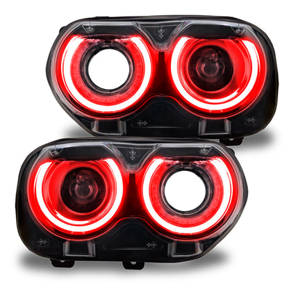 ORACLE Lighting Oracle 15-21 Dodge Challenger RGB+W Headlight DRL Upgrade Kit - ColorSHIFT 2