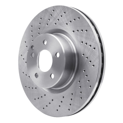 DFC 01-03 Mercedes-Benz S600 Front Drilled Brake Rotor