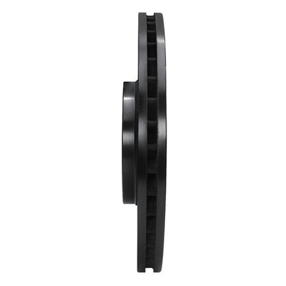 R1 Concepts R1 03-11 Cadillac BLS (Mexico) Front Left Drilled & Slotted Black Brake Rotor