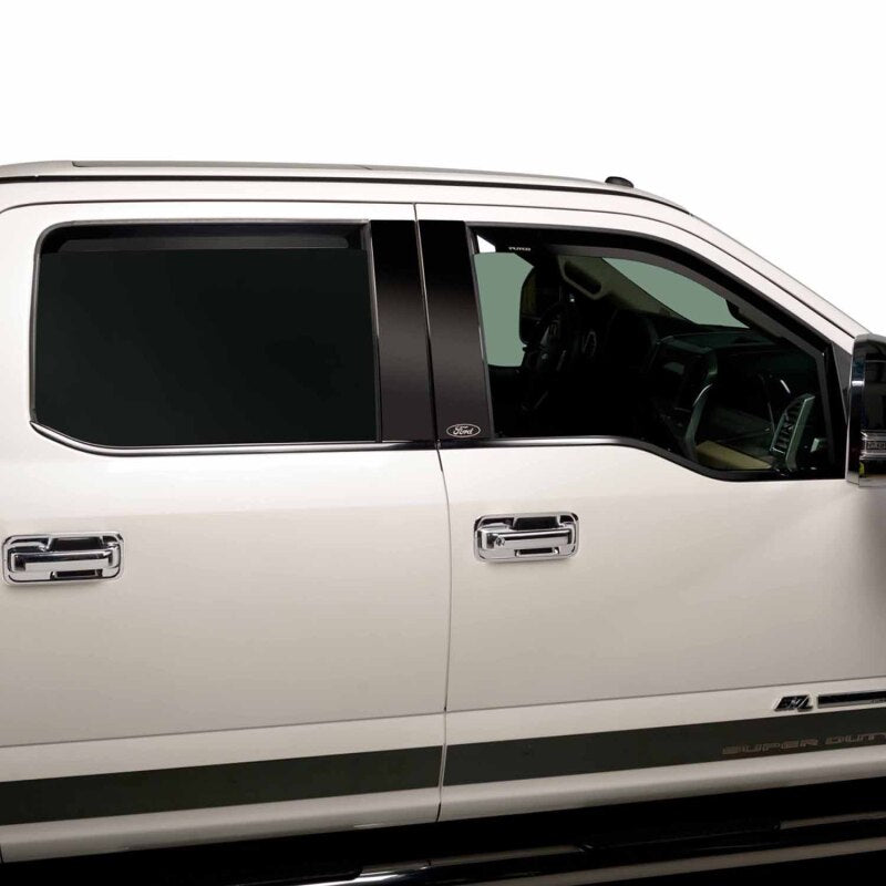 Putco 17-20 Ford SuperDuty - Crew Cab / SuperCab w/ Keypad Black Platinum Pillar Posts Classic