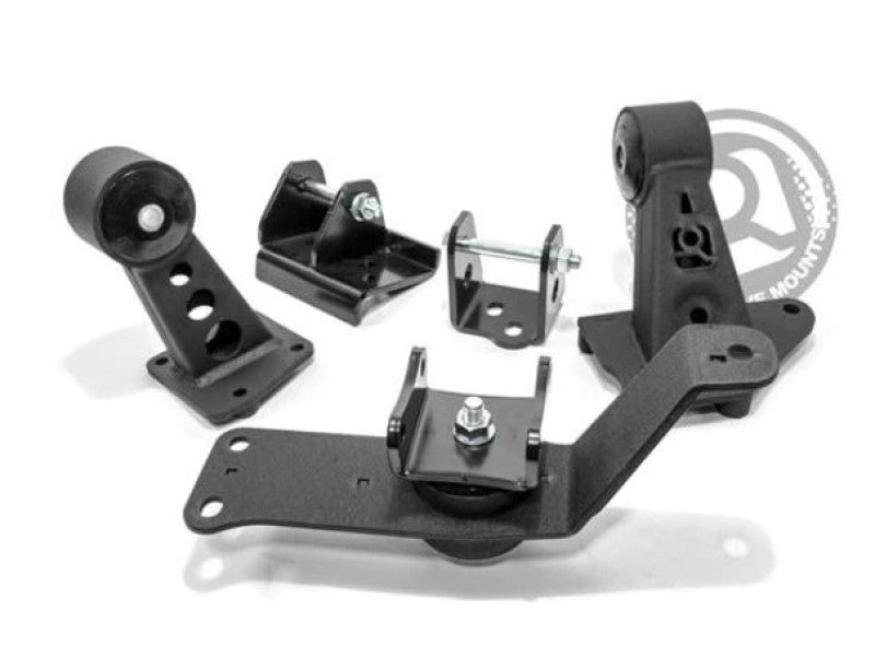 Innovative Mounts Innovative 00-09 Honda S2000 K-Series Black Steel Mounts 95A Bushings