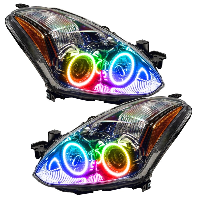 ORACLE Lighting Oracle Nissan Altima Coupe 10-12 Halo Kit - ColorSHIFT w/ BC1 Controller