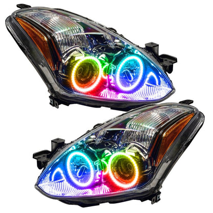 ORACLE Lighting Oracle Nissan Altima Coupe 10-12 Halo Kit - ColorSHIFT w/ BC1 Controller