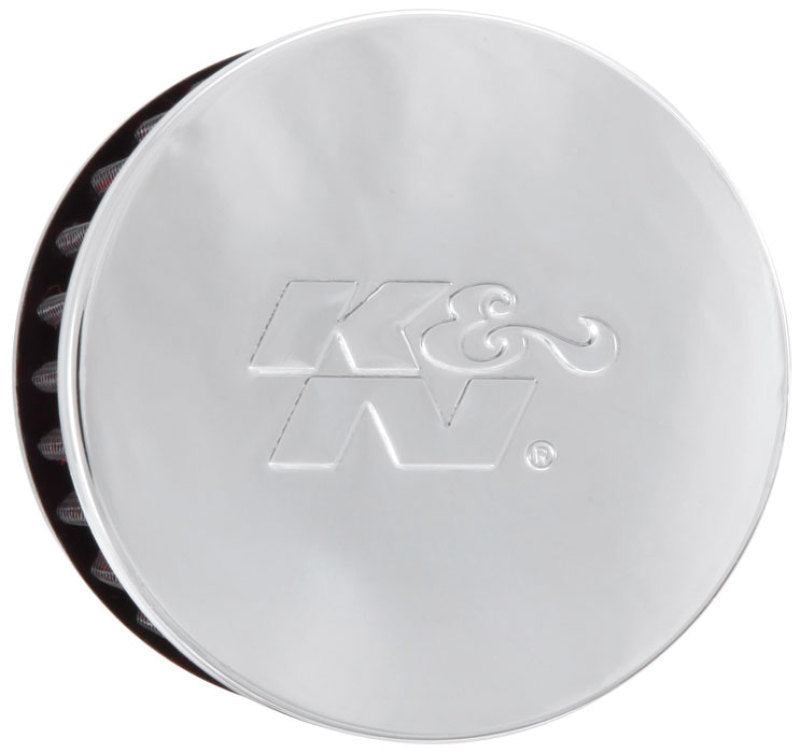 K&N Engineering K&N 1.375 inch ID 3 inch OD 2.5 inch H Clamp On Crankcase Vent Filter