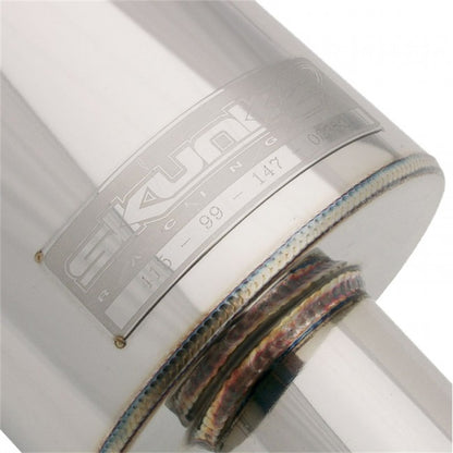 Skunk2 Racing Skunk2 MegaPower RR 96-00 Honda Civic Hatchback (Japan SPEC) 76mm Exhaust System (Fab Work Reqd)