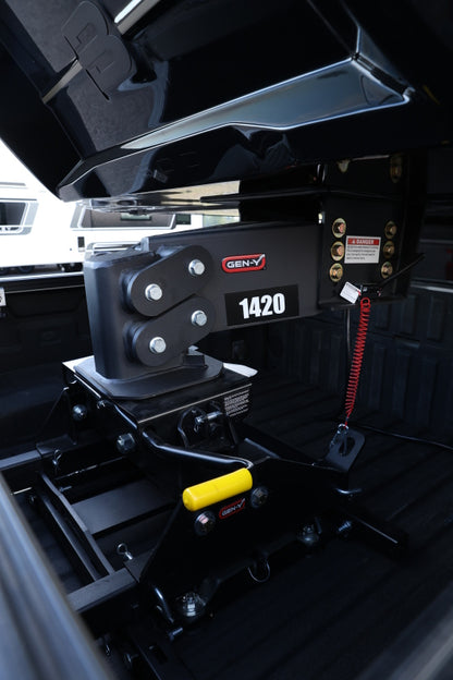 GEN-Y Hitch Gen-Y Advantage 5th Wheel Gooseneck Combo Hitch 25K Towing (Curt Q24/A25 5th Wheel Head)