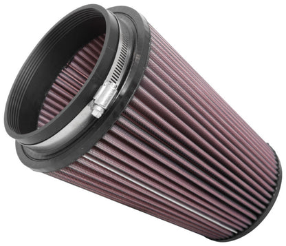K&N Engineering K&N Universal Clamp-On Air Filter 5in FLG / 6-1/2in B / 4-3/8in T / 8-3/4in H