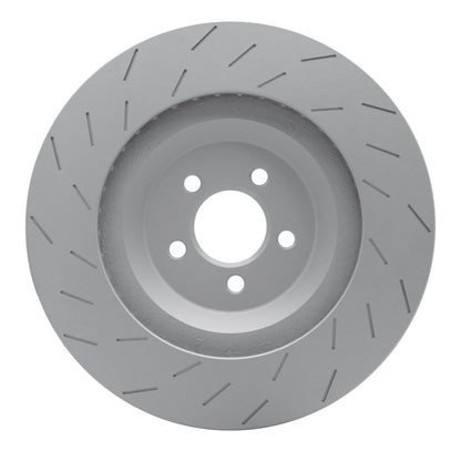 DFC 15-20 Dodge Challenger Front GeoSPEC Coated Rotor - Slotted