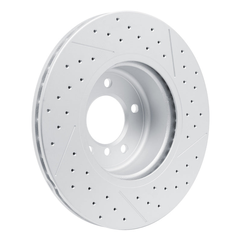 DFC 13-13 BMW 135IS Front Drilled and Slotted Hi-Carbon Alloy Geomet Coated Rotor