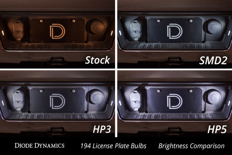 Diode Dynamics 194 LED Bulb HP3 LED Warm - White Short (Pair)