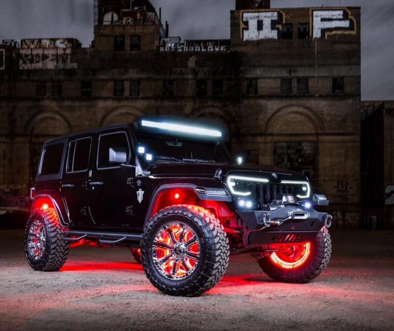 ORACLE Lighting Oracle Jeep JK Upper Windshield Brackets/Light Combo
