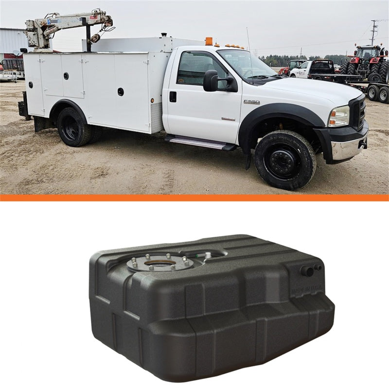 Titan Fuel Tanks 99-10 Ford F-350/F-450 Narrow Frame (PS-191) 40 Gallon After-Axle Utility Fuel Tank