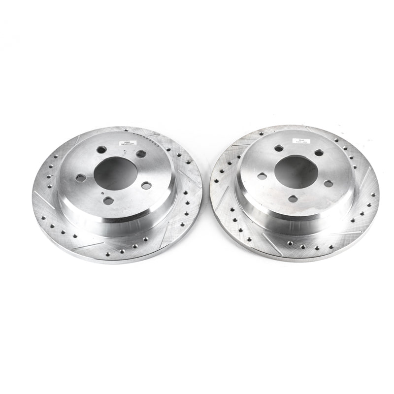 PowerStop Power Stop 95-01 Ford Explorer Rear Evolution Drilled & Slotted Rotors - Pair