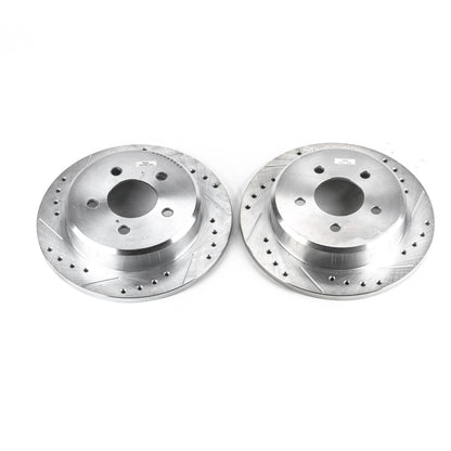 PowerStop Power Stop 95-01 Ford Explorer Rear Evolution Drilled & Slotted Rotors - Pair