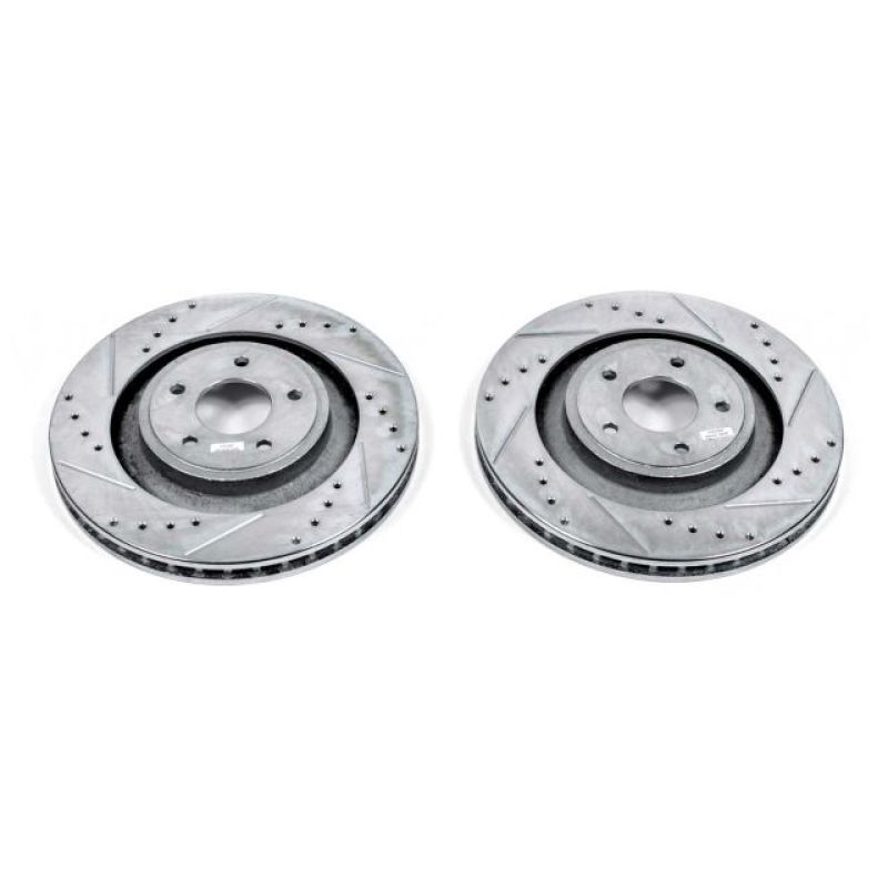 PowerStop Power Stop 13-14 Chrysler 200 Front Evolution Drilled & Slotted Rotors - Pair