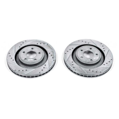 PowerStop Power Stop 13-14 Chrysler 200 Front Evolution Drilled & Slotted Rotors - Pair