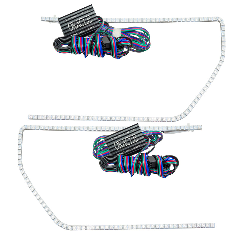 ORACLE Lighting Oracle Ford F-150/Raptor 09-14 Perimeter Halo Kit - ColorSHIFT w/o Controller
