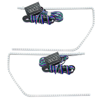 ORACLE Lighting Oracle Ford F-150/Raptor 09-14 Perimeter Halo Kit - ColorSHIFT w/o Controller