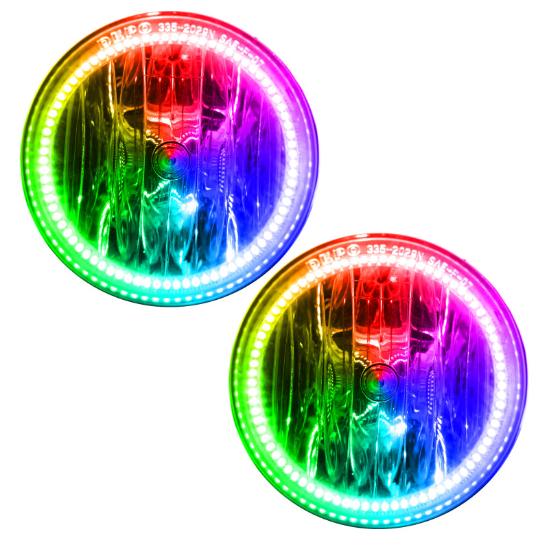 ORACLE Lighting Oracle Jaguar XK8 96-06 LED Fog Halo Kit - ColorSHIFT