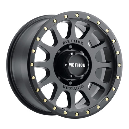 Method Wheels Method MR305 NV 20x10 -18mm Offset 8x180 130.81mm CB Matte Black Wheel