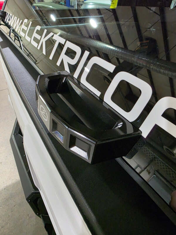 Elektric Off Road Elektric Offroad 2024+ Polaris Xpedition Rear Glass Handle Anodized Black