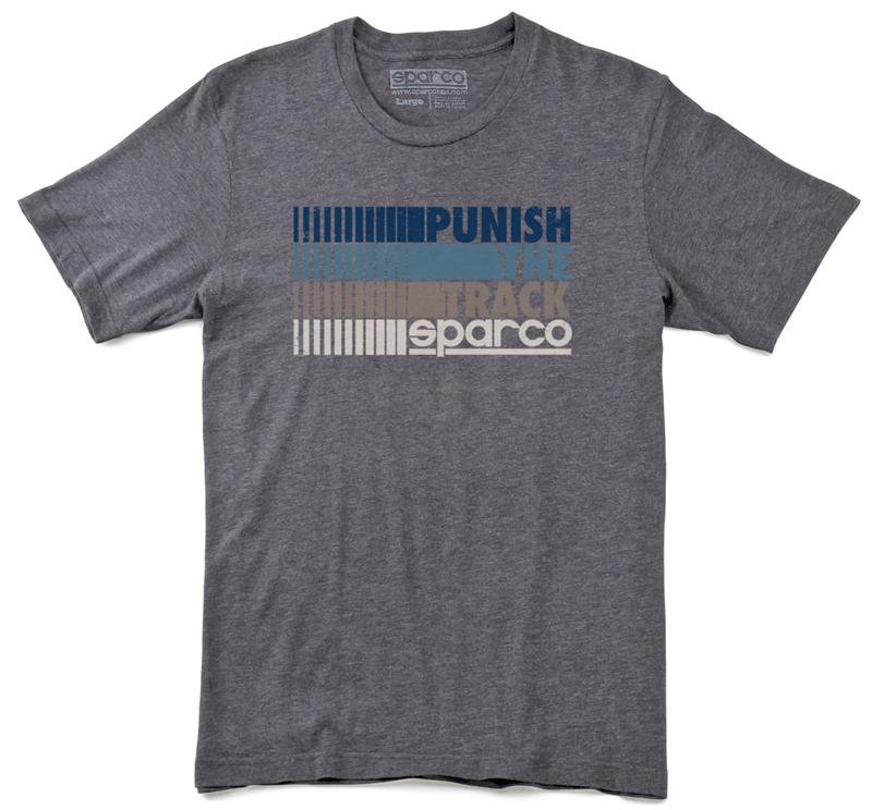 Sparco T-Shirt Punish Gry Xlrg