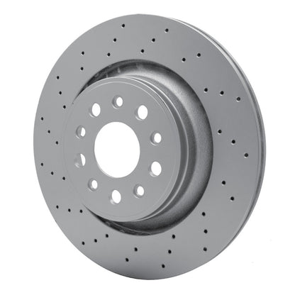 DFC 17-24 Maserati Levante Rear Drilled GeoSPEC Coated Rotor