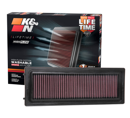K&N Engineering K&N 2016 Alfa Romeo Giulia L4-2.0L F/I Replacement Drop In Air Filter