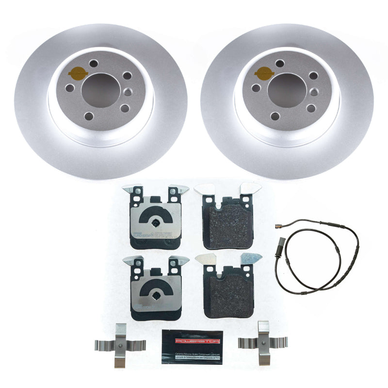 PowerStop Power Stop 16-18 BMW 320i xDrive Rear Euro-Stop Brake Kit