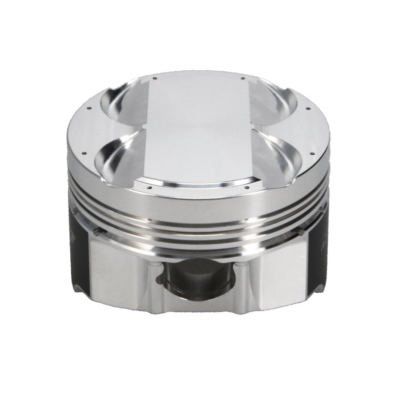 Manley Performance Manley Mitsubishi 4B11 86.5mm Bore 9.0:1 CR -5cc Dish Turbo Tuff Piston Set w/ Rings
