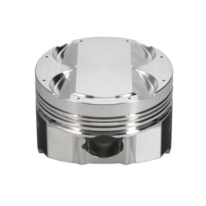 Manley Performance Manley Mitsubishi 4B11 86.5mm Bore 9.0:1 CR -5cc Dish Turbo Tuff Piston Set w/ Rings
